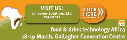 LineView Solutions exhibiting at Food and Drink Technology 2014 – 18-19 March, Johannesburg!