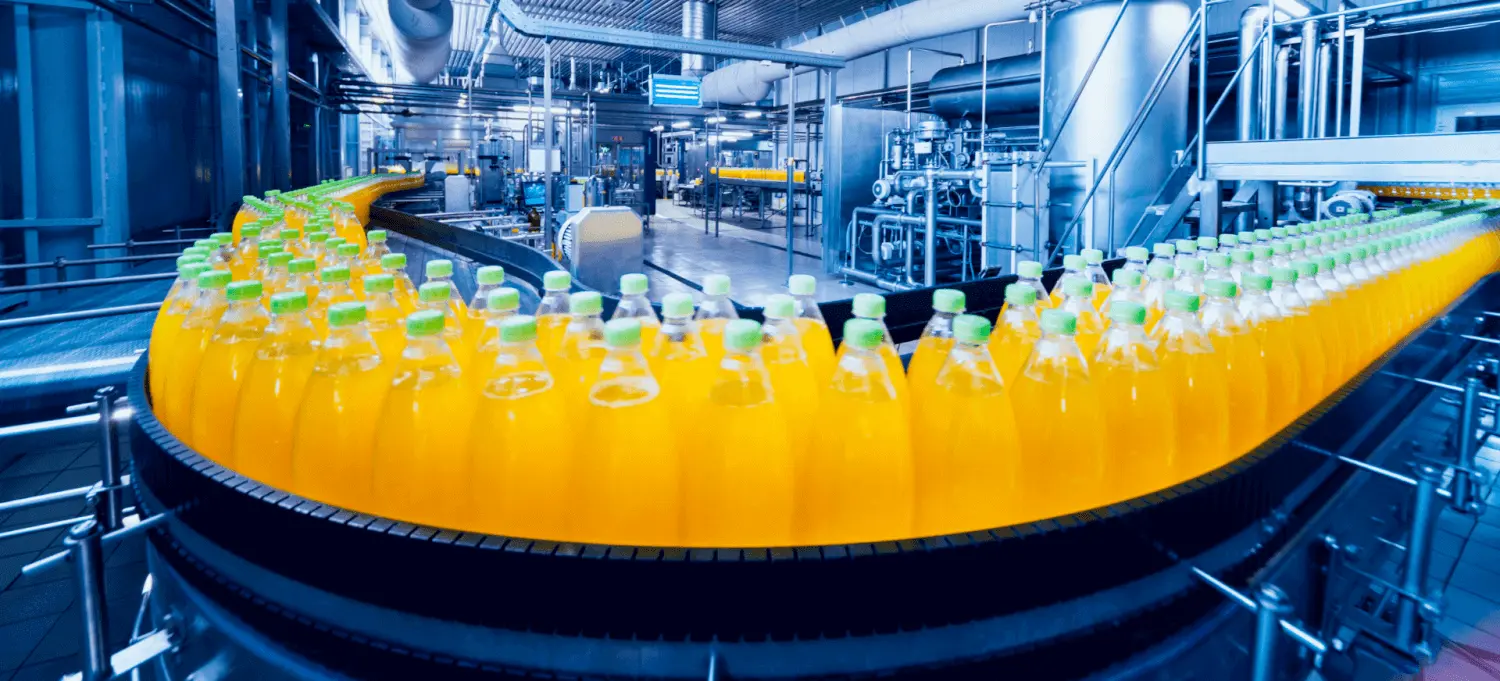 bottle production line